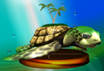 SSBM Trophy Turtle