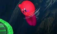 Kirby's down aerial attack.