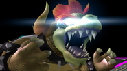 The real life Giga Bowser is fully revealed. And he opens his mouth.