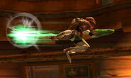 Samus' back aerial.