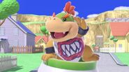 Bowser Jr.'s idle animation on Onett.