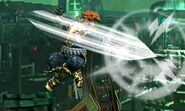 Ganondorf's back aerial.