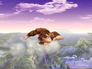 DK recovering with the move in Super Smash Bros. Brawl.