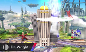 Dr. Wright as he appears in SSBWU/3DS.