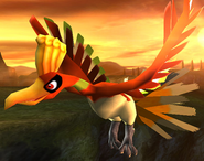 Ho-oh in Super Smash Bros. Brawl.