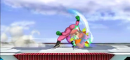 Little Mac doing the uppercut with Dash Counter.