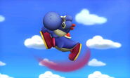 Yoshi's down aerial attack; hits lots of times and deals lots of damage.