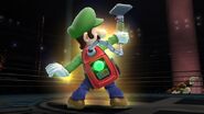 Luigi's New Final Smash called the Poltergust 5000.