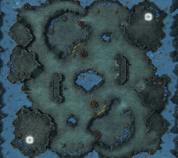 Xel'NagaCaverns SC2 Map1