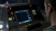 A bridge terminal on board a BC-304.