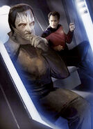 Elim Garak and Q.