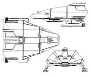 Gorn Vovossa-class starship.