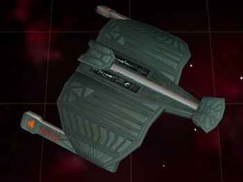 Klingon cargo ship