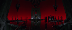 Snoke throne room