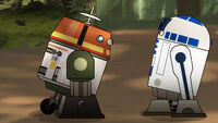 Chopper and Artoo