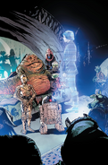 Return of the Jedi 40th Anniversary variant cover "Jabba's Palace"