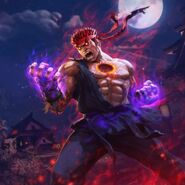 Evil Ryu in TEPPEN