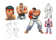 Street Fighter IV: Concept Art by Ikeno.