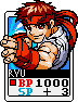 Ryu's Character Card from CFC