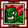 Blanka's stage select icon in Street Fighter X Mega Man