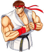 Ryu from Street Fighter II.