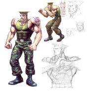 Street Fighter IV: Concept Art by Ikeno.