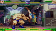 Cannon Spike in Street Fighter Alpha III.