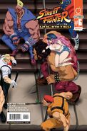 Street Fighter Unlimited #6 UDON comics with Poison, Hugo, Sodom, Rolento, and Eagle.