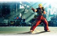 City in Chaos in Ken's Street Fighter V: Champion Edition character artwork.