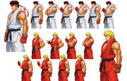 Project X Zone: Ryu and Ken.