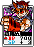 Evil Ryu card in SvCCFC