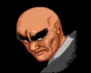 Retsu's versus screen icon from the original Street Fighter.