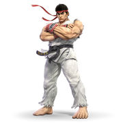 Ryu in Super Smash Bros. Ultimate.