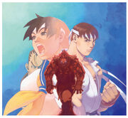 Street Fighter Alpha 2: Art by Edayan.