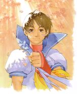 Sakura artwork from Street Fighter Alpha 2