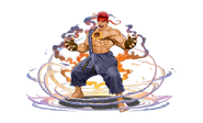 Evil Ryu in Puzzle & Dragons.