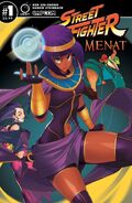 Udon's Menat comic cover, featuring Rose and Maggio.