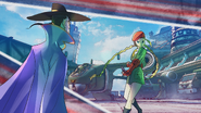 Cammy confronting F.A.N.G.