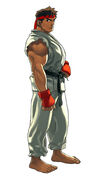 Ryu in Street Fighter EX2 Ver.A