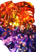 Ultimate Marvel vs Capcom 3 promo artwork by Bengus.