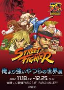 Art for Street Fighter Exhibition.