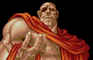 Super Street Fighter II: Sagat's Ending.