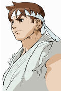 Ryu from Street Fighter Alpha 3