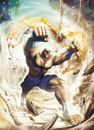 Sagat in Street Fighter X Tekken.