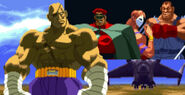 Street Fighter Alpha: Sagat's Ending.