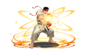 Ryu in Puzzle & Dragons, art by Shinkiro.