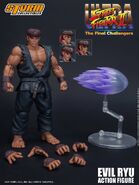 Ultra Street Fighter II Evil Ryu 1/12 Scale Action Figure by Storm Collectibles