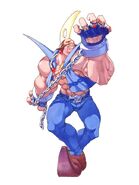 Birdie in Street Fighter Alpha 2