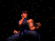 Evil Ryu ending in the original SFEX #3