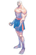 Sagat in Super Street Fighter II Turbo.